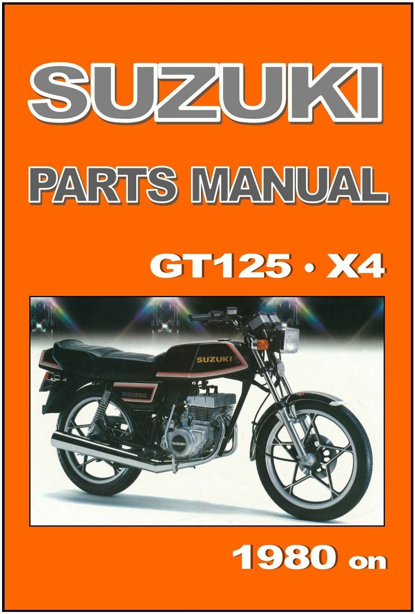 あ*ま様 SUZUKI GT125 サービスマニュアル あ*ま様 SUZUKI GT125