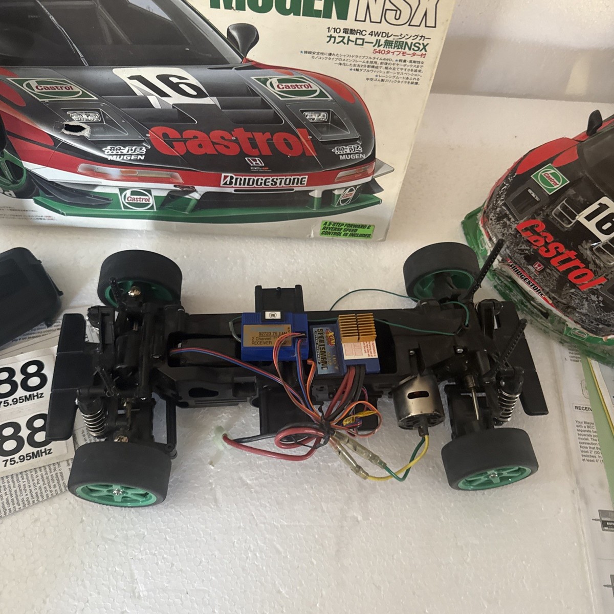 希少 動作OKタミヤ ラジコン 1⁄10 QD メルセデス ベンツ AMG 希少