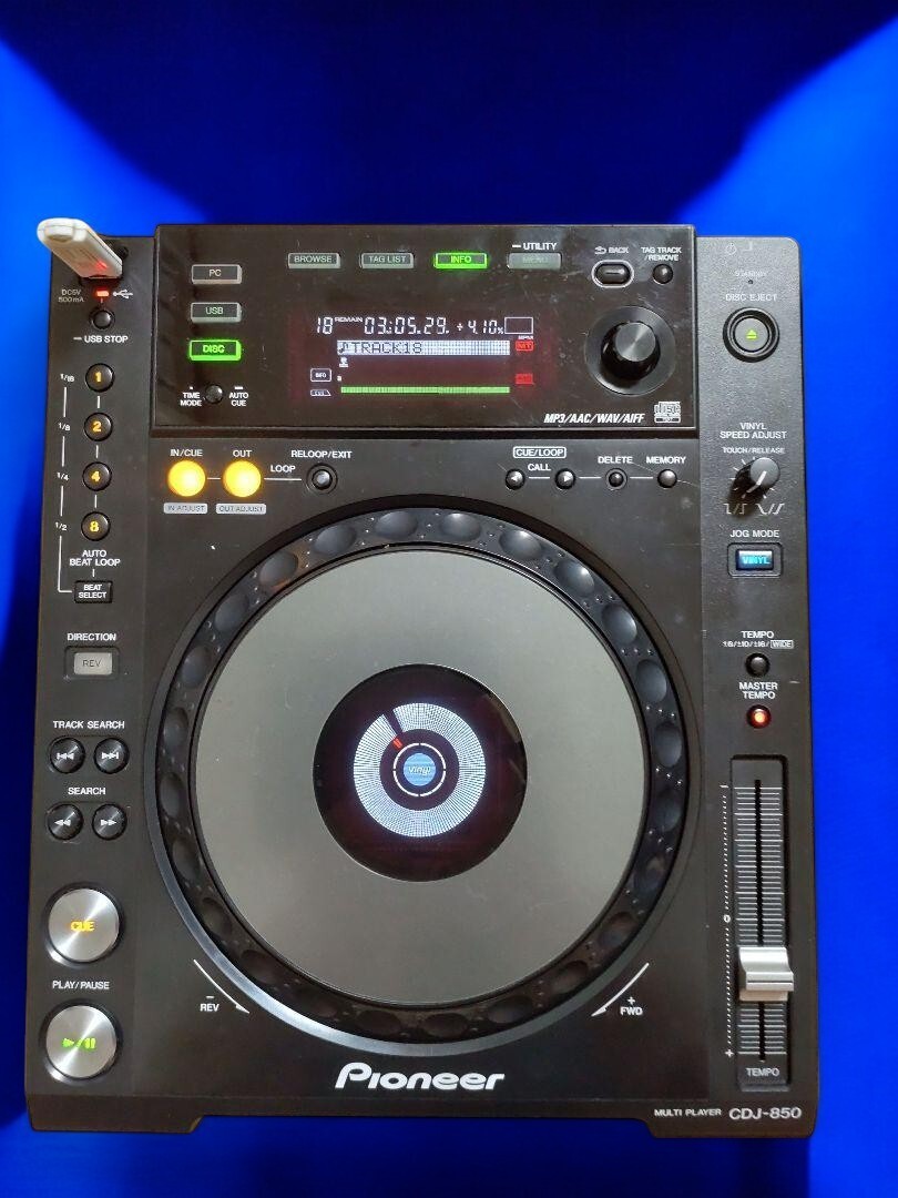 Pioneer CDJ-850 Pioneer USB CD DJ Multiplayer Tested/working | eBay