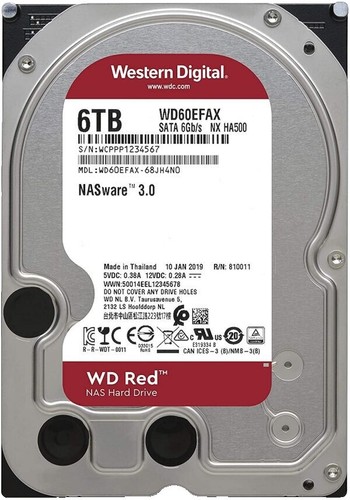 WD63PURZ 6TB 7.2K SATA 3.5