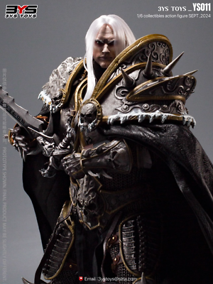 3YS TOYS Lich King 1/6 World of Warcraft Action Figure Led Light