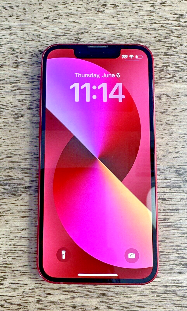 Apple iPhone 13 mini (PRODUCT)RED - 128GB (Factory Unlocked
