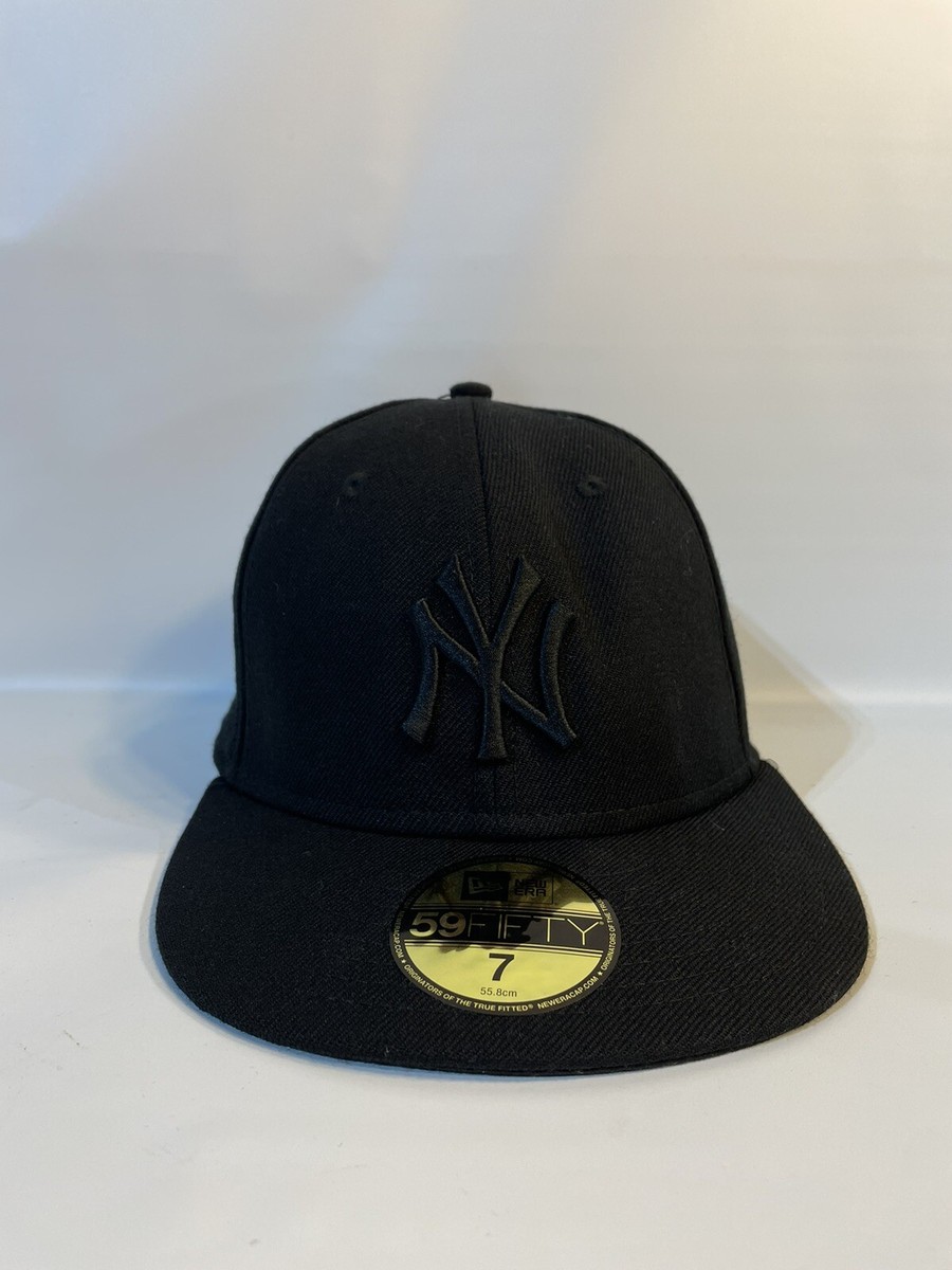 New era 59fifty 7 New York Yankees Jay Z blueprint 3 all black