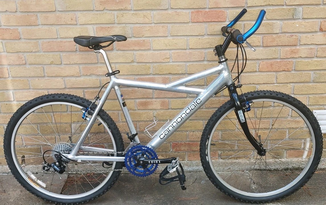 Mid-1990s Era Cannondale Killer V Mountain Bike w/Rare Blue CODA