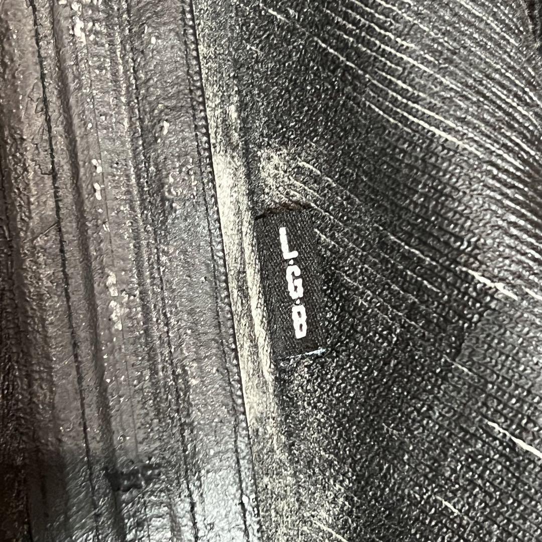 L.G.B Le Grand Blue Bono3 Jacket Gimmick Grunge Punk used 2502SY