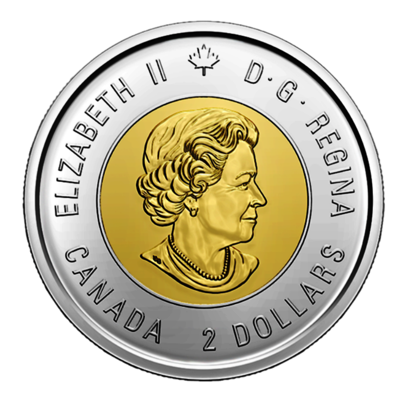 🇨🇦 Canada $2 Dollars Coin, 