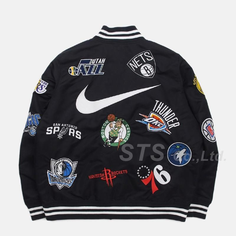 Supreme Nike® NBA Teams Warm-Up Jacket Black SS2018 Japan Size | eBay