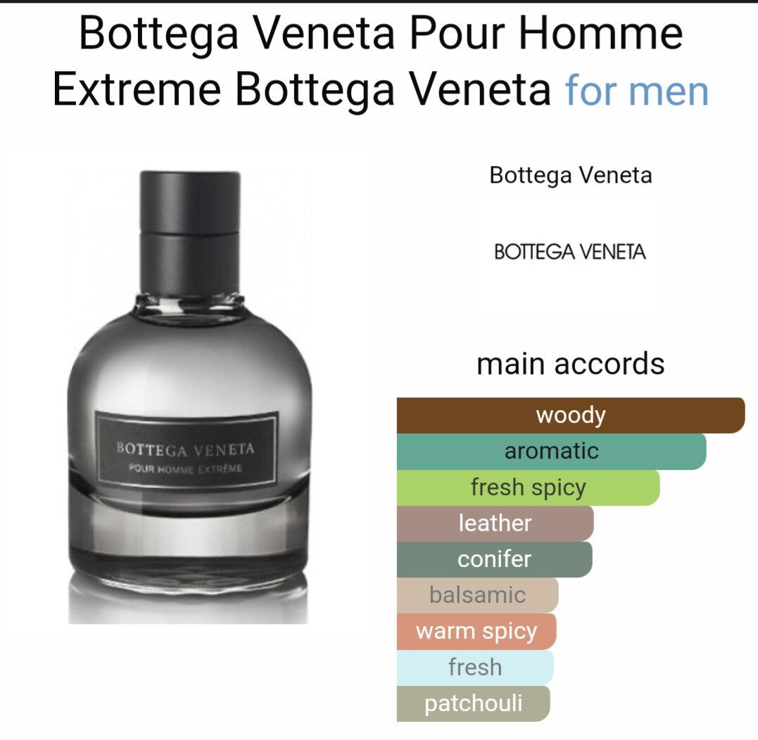 Bottega Veneta Pour Homme Extreme 3.0o.z EDT RARE Discontinued