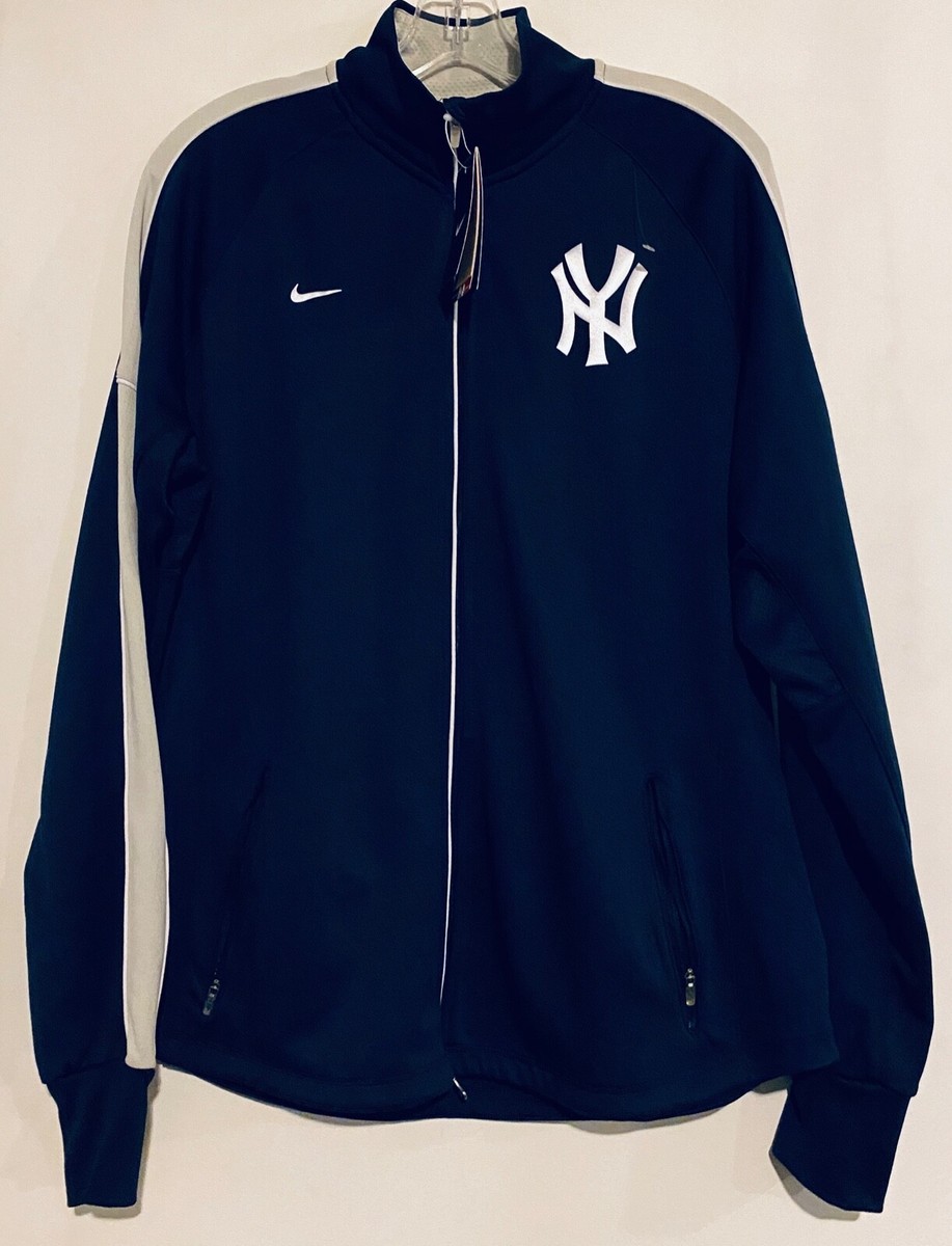 Womens NY New York Yankees Nike Dri-Fit Full Zip Jacket XL MLB