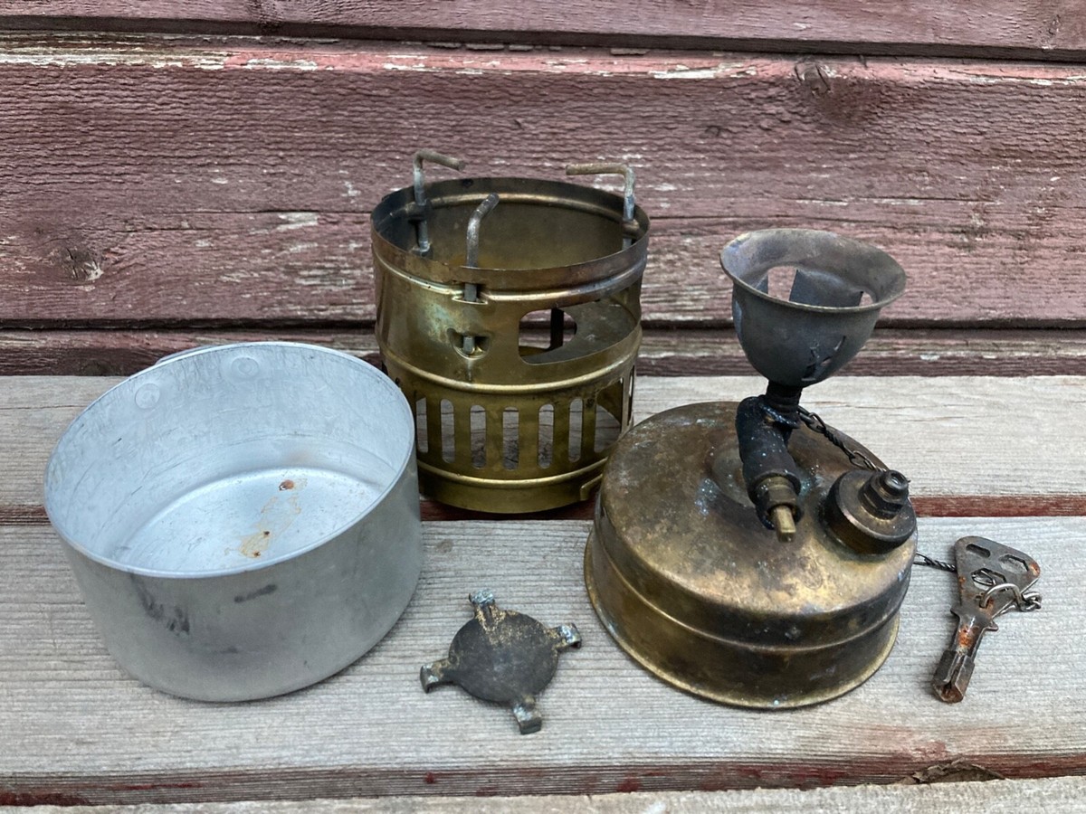 VTG Svea 123 Brass Stove Made in Sweden Camping Hiking | eBay