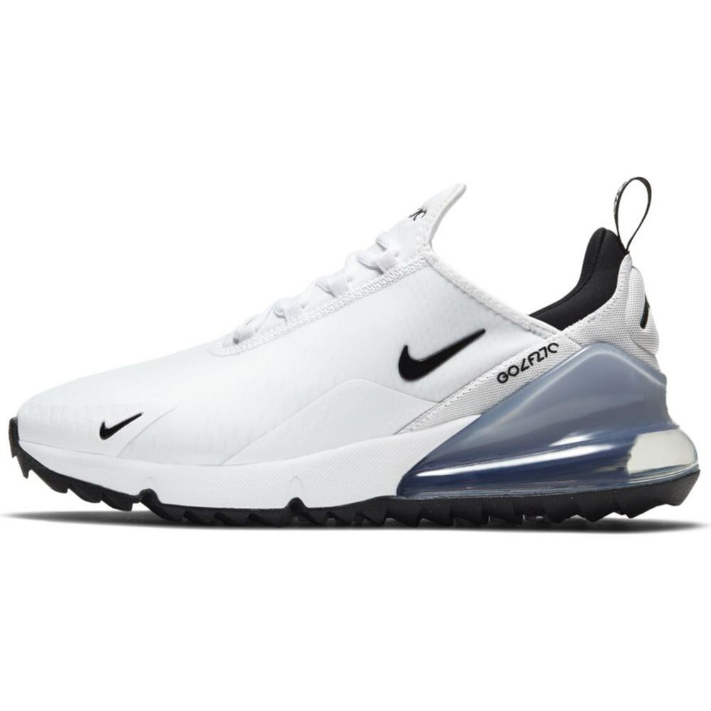 Nike Air Max 270 Golf Shoes Men's Size 14 US White Black CK6483