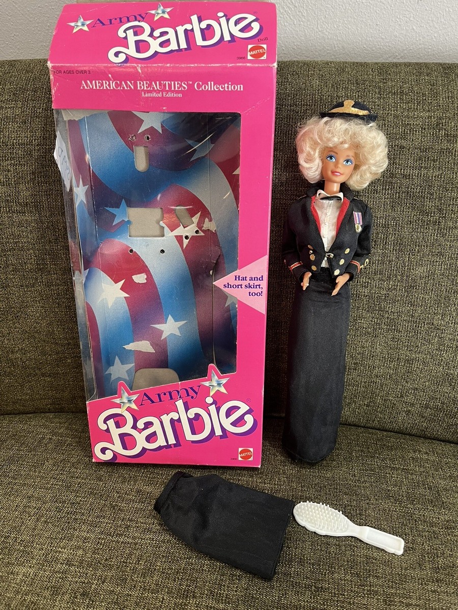 Vintage Army Barbie 1989 Sealed In Box | eBay