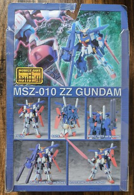 Bandai MSIA MIA Mobile Suit Gundam Action Figure MSZ-010 ZZ Gundam