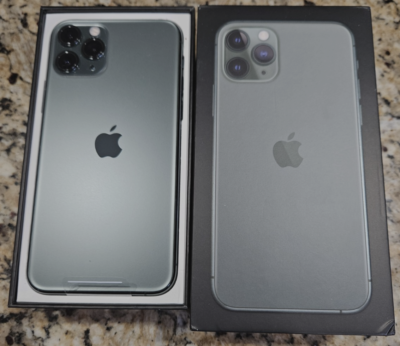 New Apple iPhone 11 Pro Max 64GB Green Cricket Only Fast Shipping