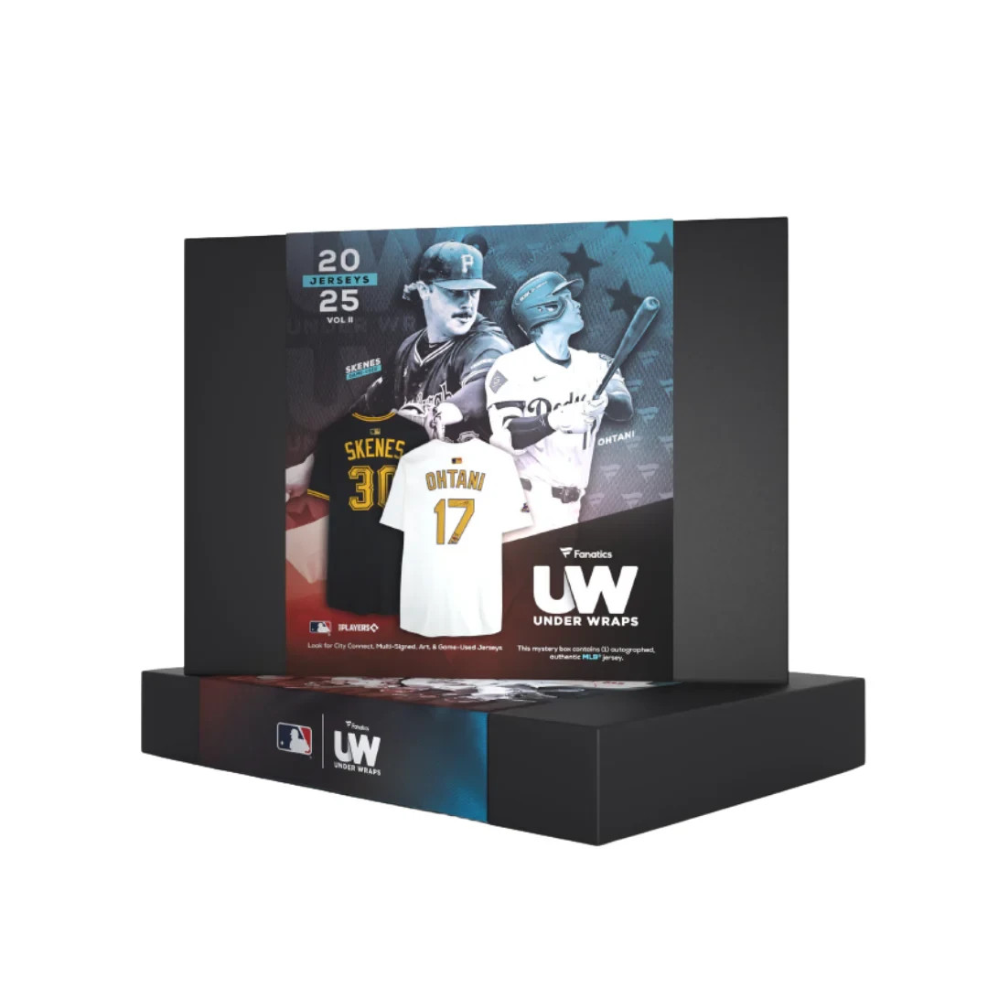 2025 Fanatics Under Wraps Authentic Mystery Jersey Box Vol. 2