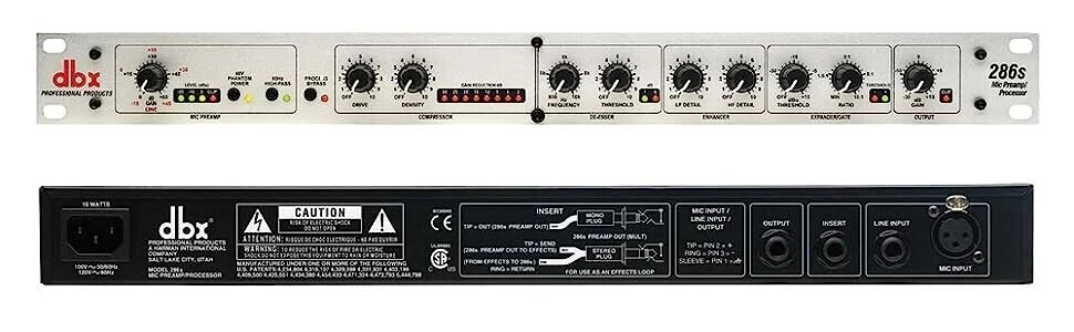 DBX 286s Microphone Pre-amp Processor for sale online | eBay