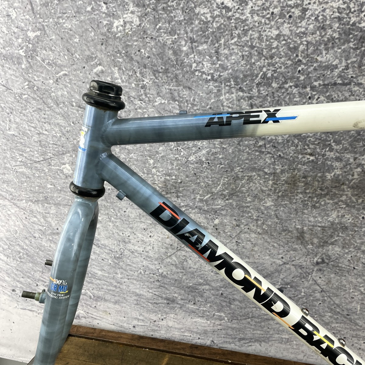 Vintage Diamond Back Apex Bike Frame Set 19 in CrMo Tange 90s MTB
