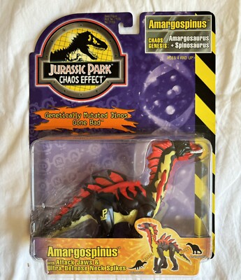 1998 Amargospinus JURASSIC PARK Chaos Effect KENNER MOC NEW SEALED