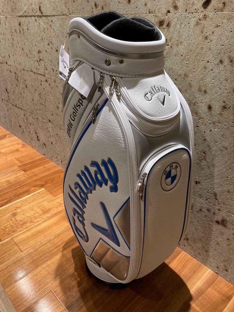 BMW Callaway ゴルフバッグ Callaway x BMW White/Blue cart bag golf