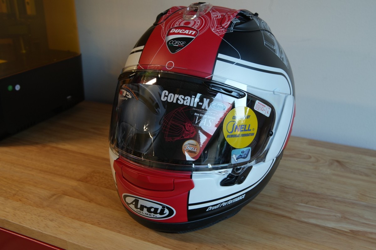 Like New Arai Full Face helmet RX-7X DUCATI CORSE V3 size L 59