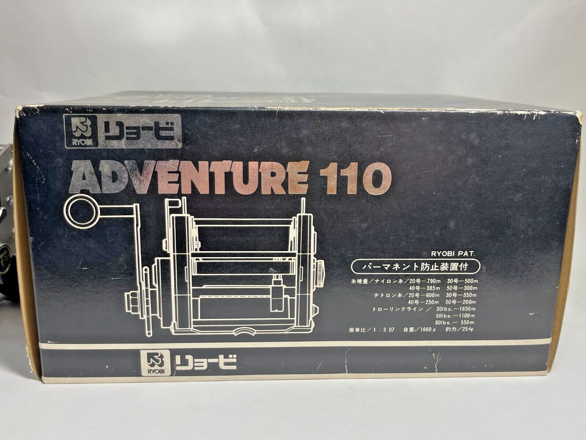 RYOBI ADVENTURE 110 Off shore Big Game Reel | eBay