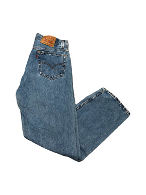 Vtg 1994 Levi's 501 Double X Jeans Men Blue USA Made Grunge Baggy