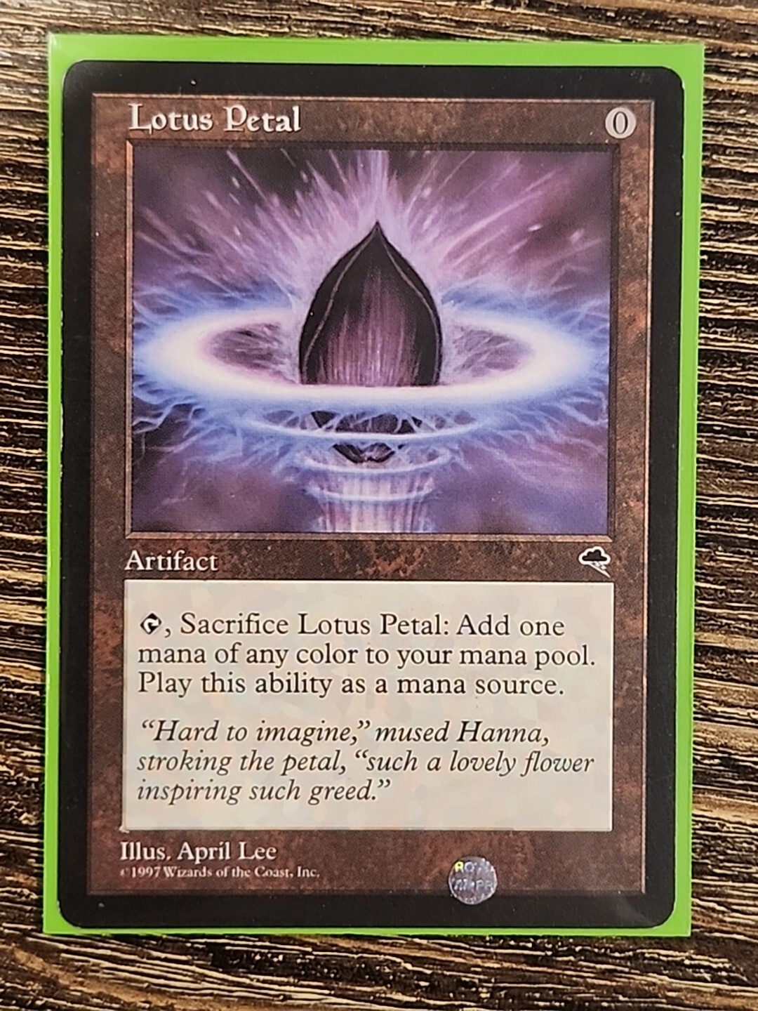 MTG【水蓮の花びら/Lotus Petal】 FTV foil 英語 4枚 From the valut 水