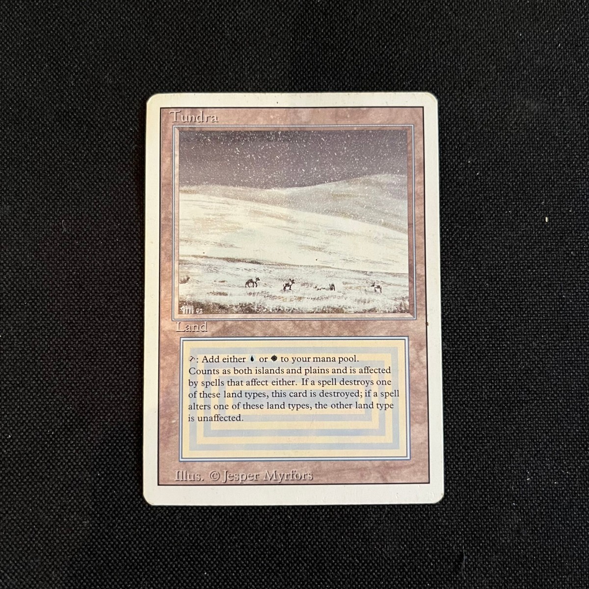 Tundra (Revised Edition) - Magic the Gathering (MtG) - LP | eBay