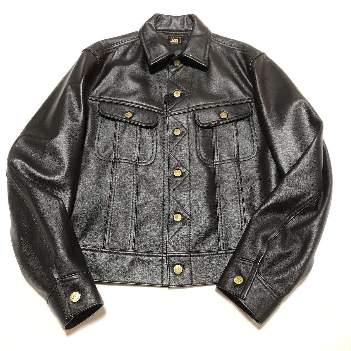 lee riders jacket 101J Leather Jacket | eBay