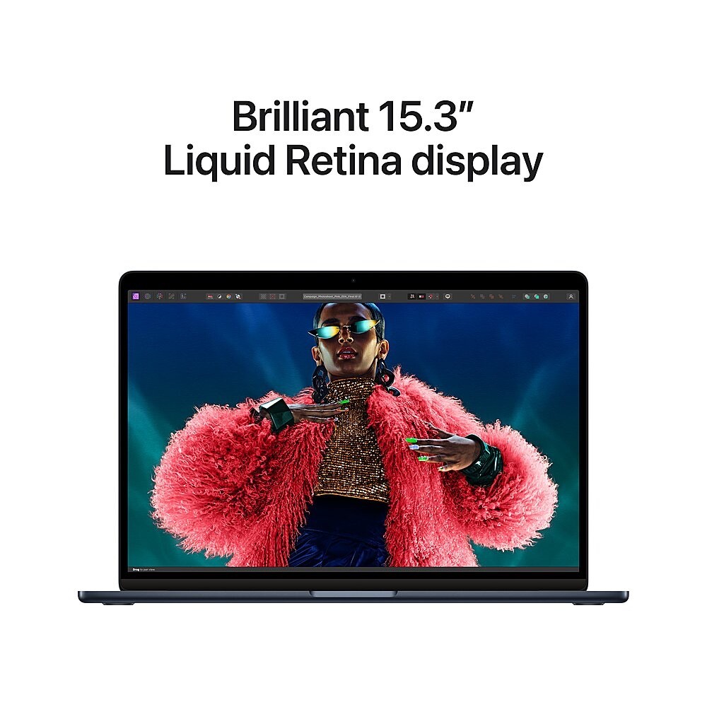 2024 Apple MacBook Air 15-inch M3 Chip 16GB RAM 256GB SSD Midnight