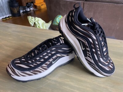 NEW Nike Air Max 97 G NRG Golf Shoes Zebra Black White Jade Aura