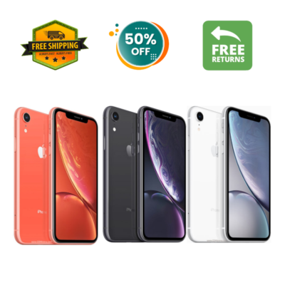 Apple iPhone XR 64GB Unlocked Verizon At&t T-Mobile Face ID