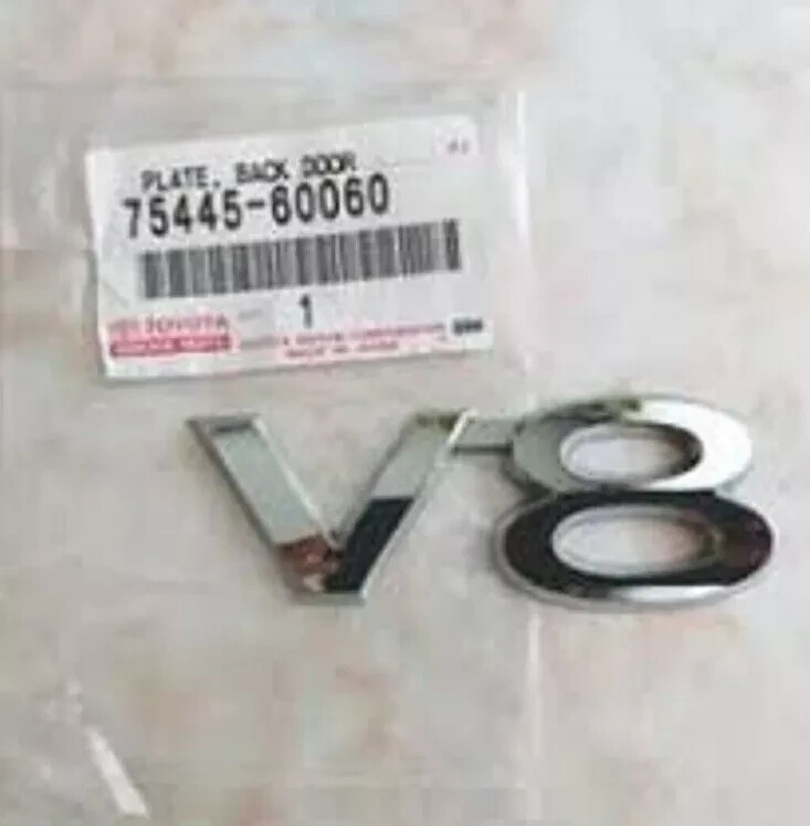 TOYOTA GENUINE PLATE BACK DOOR NAME NO.5 75445 - 60060 | eBay
