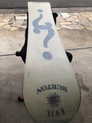 Rare Vintage 1994 Burton Bryan Iguchi Twin Snowboard Collectible