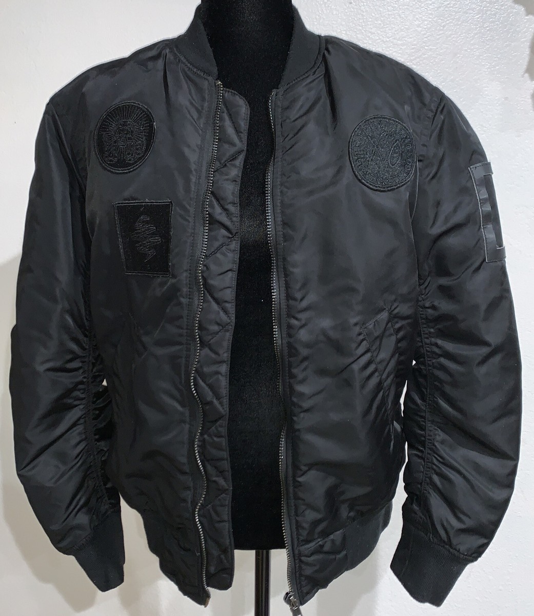 H&M The Weeknd Black Bomber Jacket XS | eBay