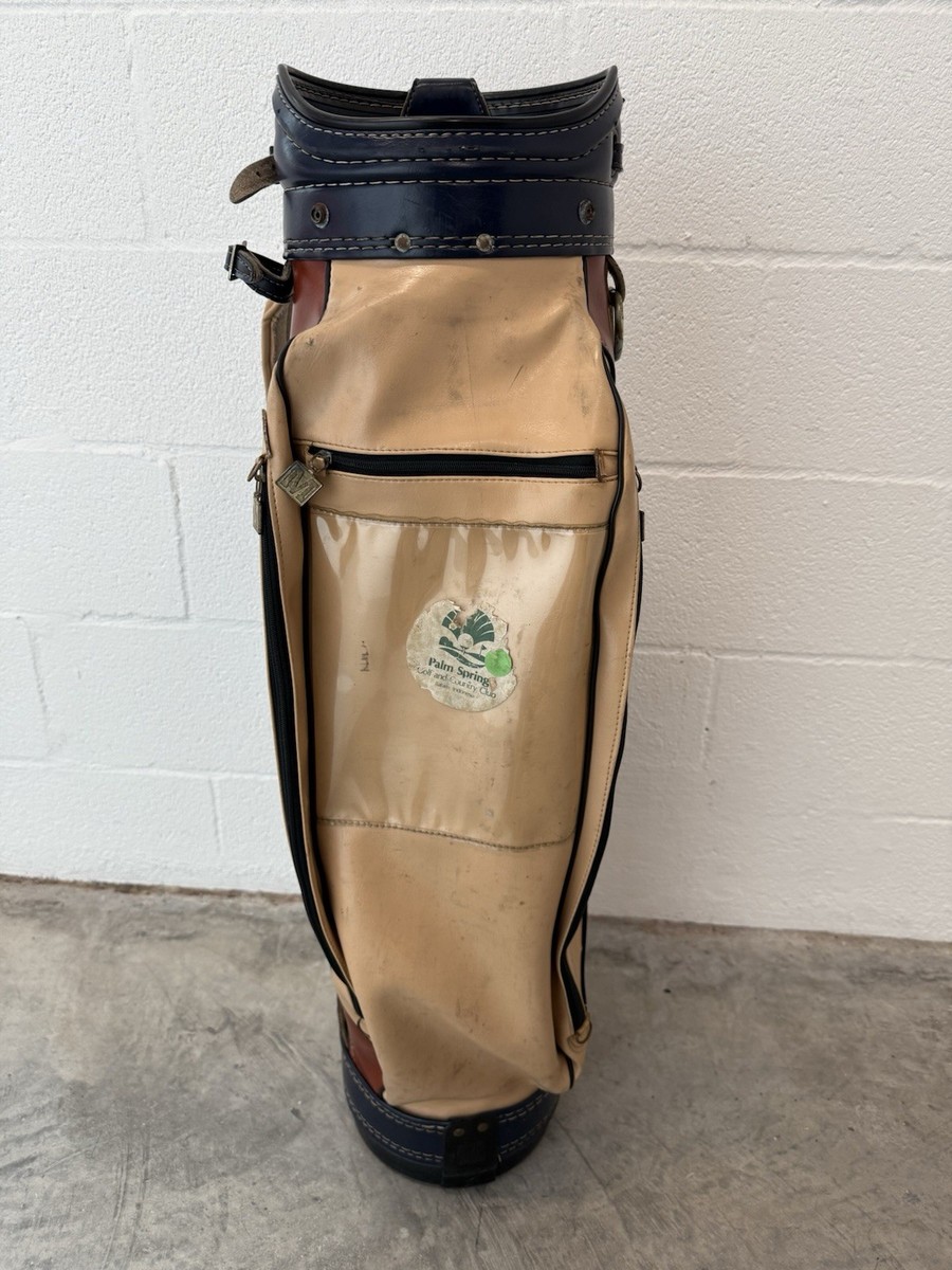 Vintage Ron Miller Brown Blue Pro Model Golf Bag | eBay