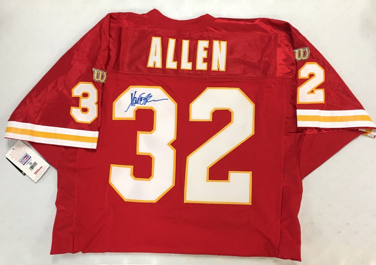 Authentic Wilson Proline Jersey KC Chiefs Marcus Allen #32 Signed