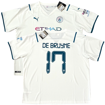 2021/22 Manchester City Away Jersey #17 De Bruyne 3XL Puma Soccer