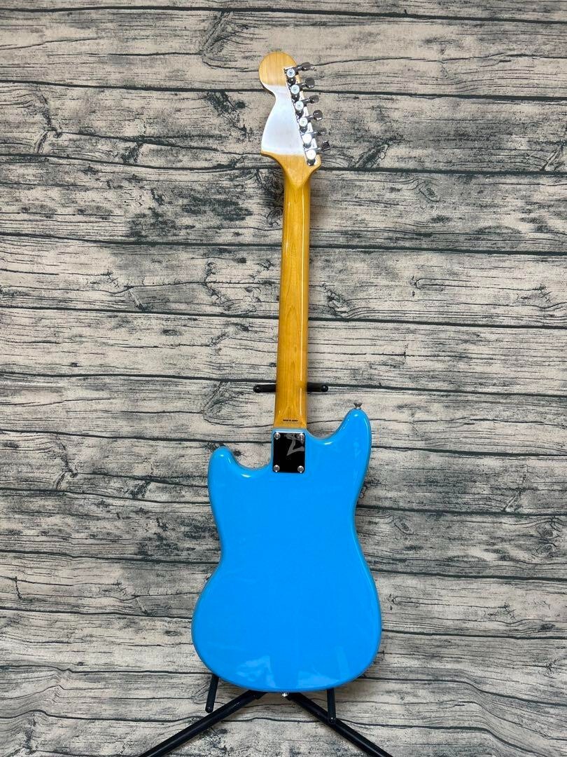 Fender Mustang Daphne Blue Electric Guitar Musical Instruments