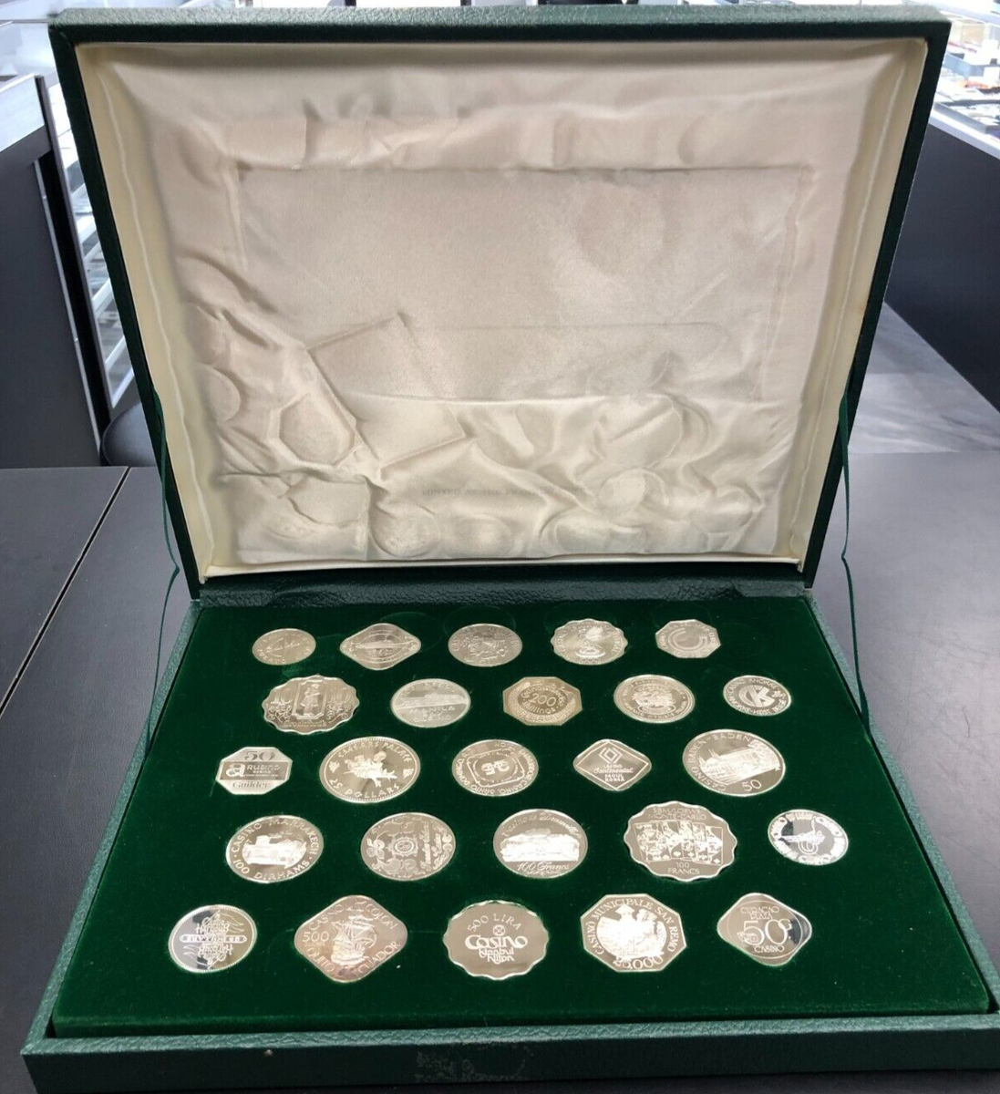 Franklin Mint Official Gaming Coins of the Worlds Great Casinos