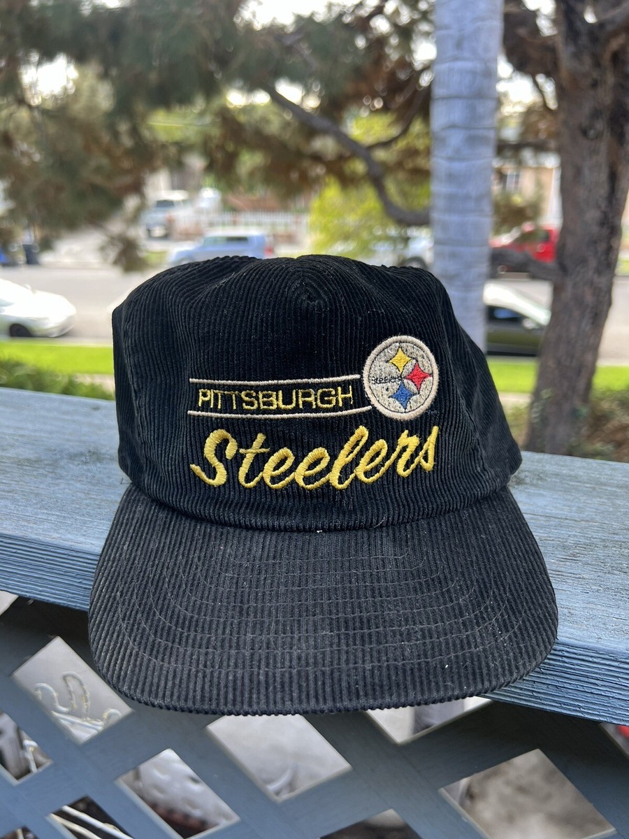 Vintage Annco Pittsburgh Steelers Black and Yellow Corduroy
