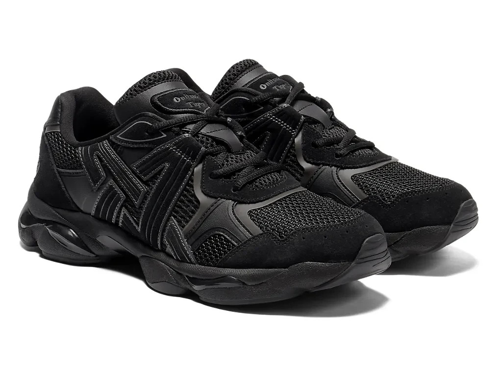 Onitsuka Tiger TIGRUN 1183C478 001 BLACK/BLACK Unisex Size | eBay