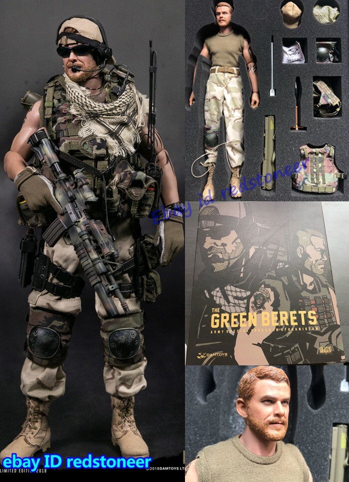 DAMTOYS The Green Berets Army Special Forces In Afghanistan 1/6