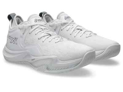 ASICS NOVA SURGE LOW 2 1061A051 100 White Pure Silver Basketball