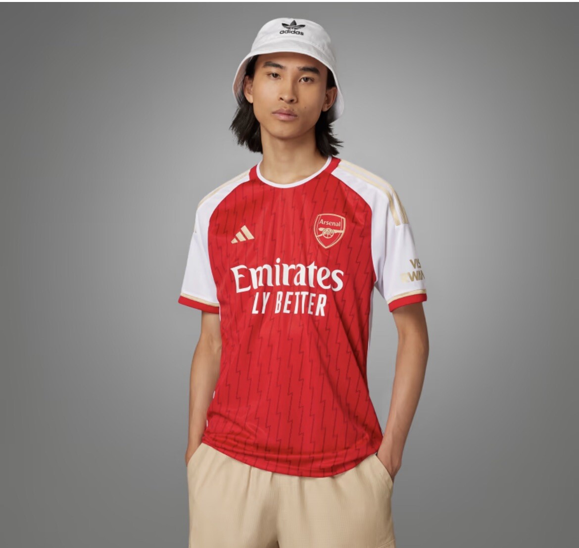 Adidas Tshirt Football Fan ARSENAL 23/24 HOME JERSEY - Number 8