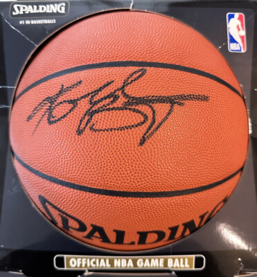 Kobe Bryant Signed Official NBA Game Basketball Full Name AUTO ITP