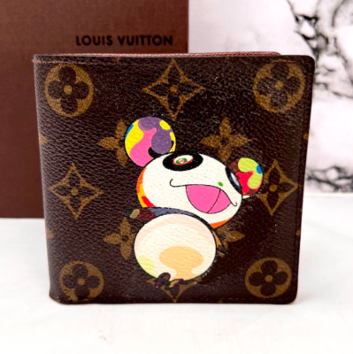 Louis Vuitton x Takashi Murakami Monogram Portefeuille Marco Panda
