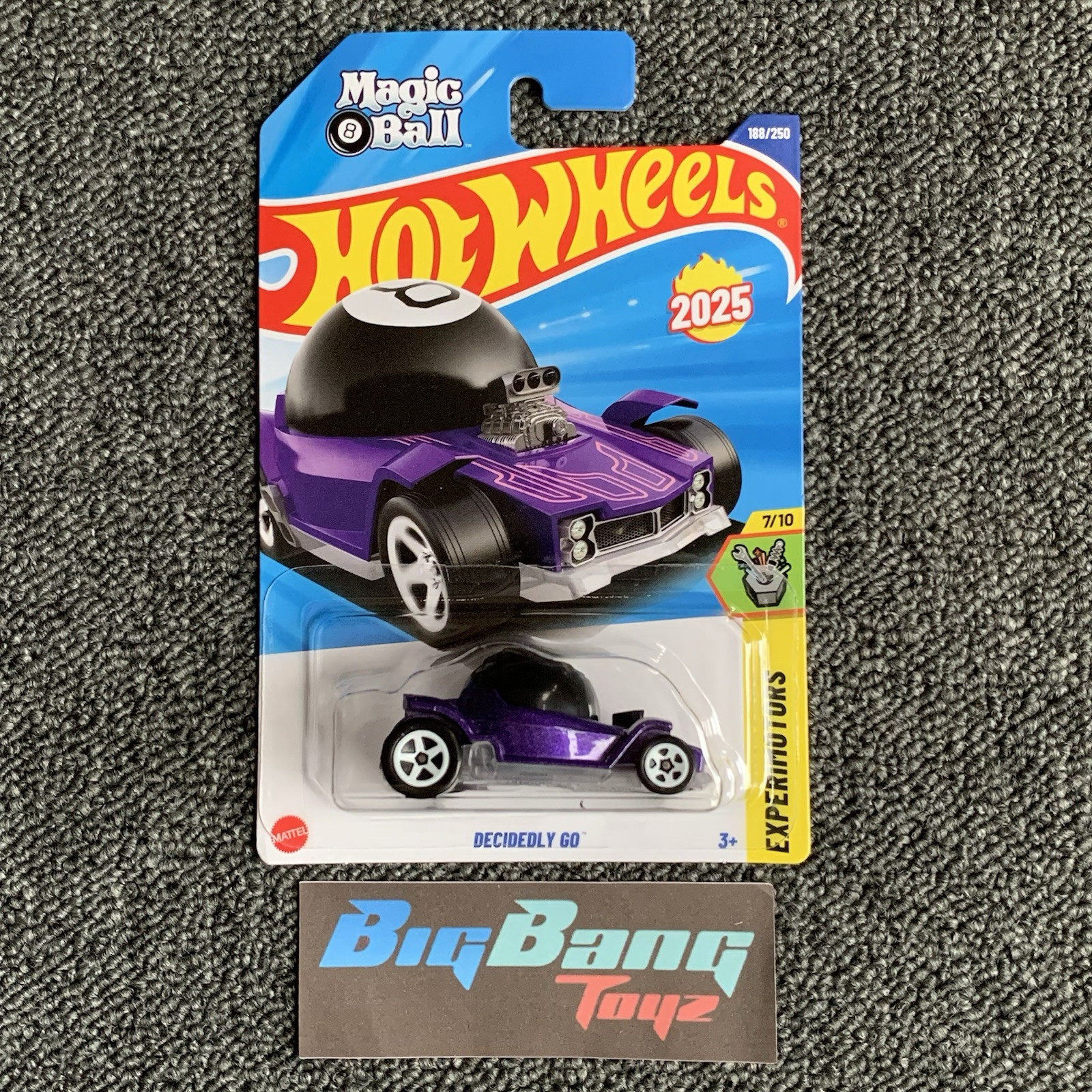 Hot Wheels Decidedly Go Purple #188 Mainline 2025 Case H (In-Stock