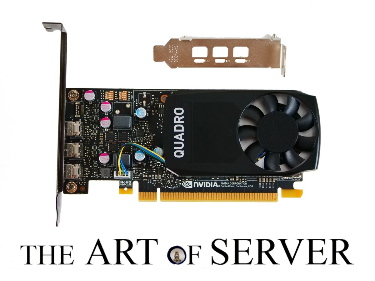 NVIDIA Quadro P400 GPU 2GB GDDR5 PCIe 3.0 x16 for PLEX [Very Good