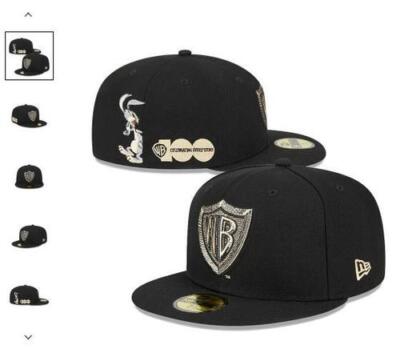 New Era 59FIFTY Cap Warner Brothers 100th Anniversary size 7 3/8